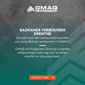 Badkamer verbouwen Drenthe