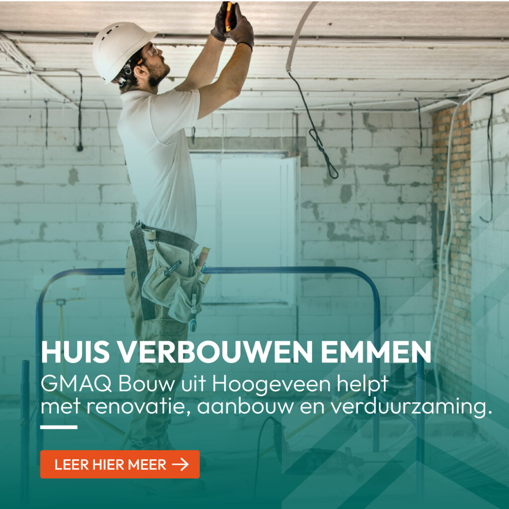Huis verbouwen Emmen