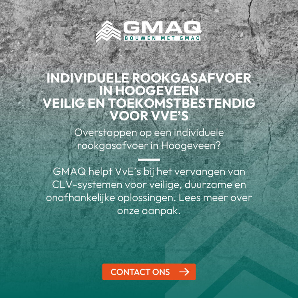 Individuele rookgasafvoer hoogeveen