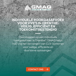 Individuele rookgasafvoer VvE’s Drenthe