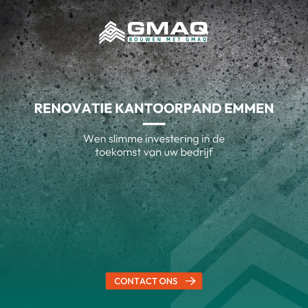 Renovatie kantoorpand Emmen