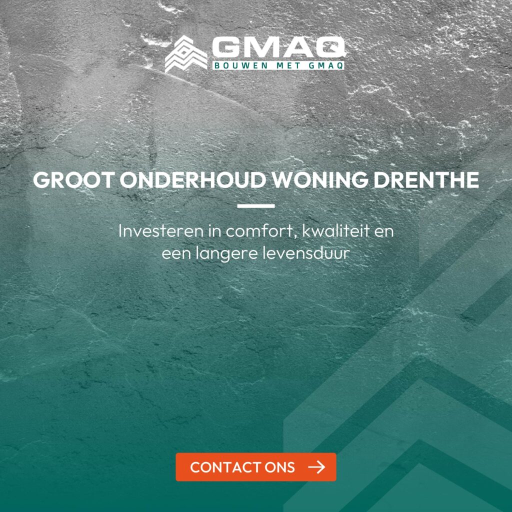 Groot onderhoud woning Drenthe